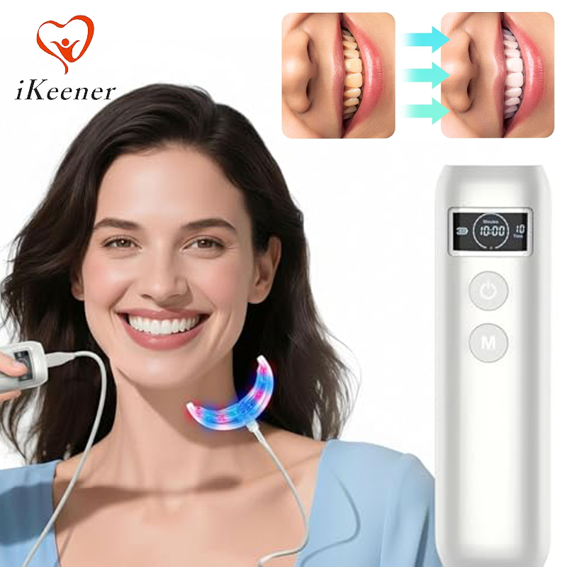 Teeth Whitening Kit - 치아 미백 촉진기 16 LED 레드