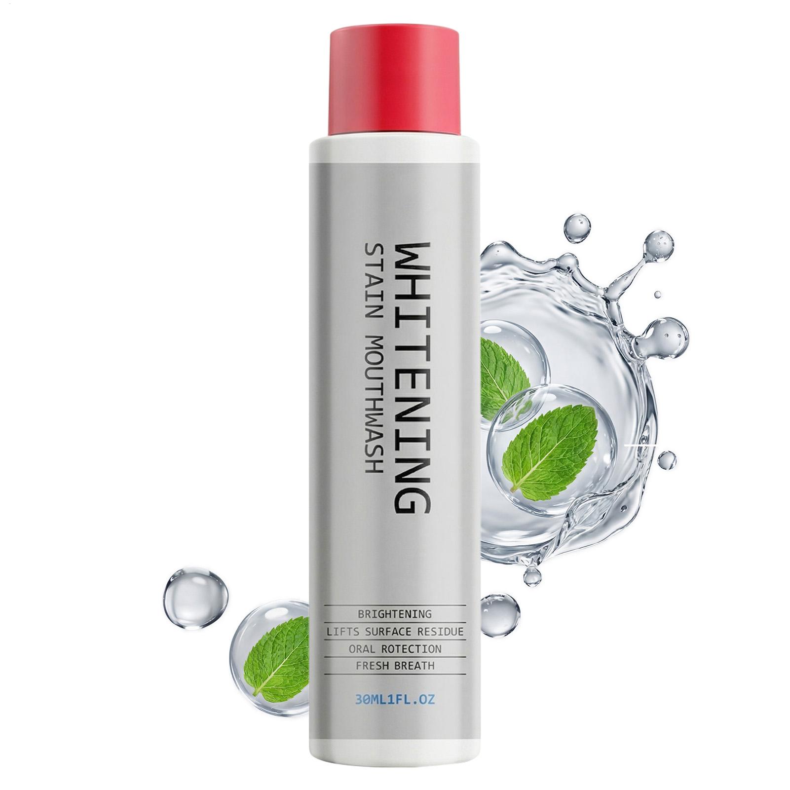 Teeth Whitening Mouthwash - 30ml 얼룩 제거 구강청결제, 냄새 제거,