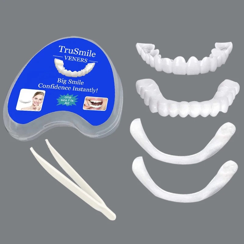Teeth Whitening Kit - 착용형 치아 보철 키트, 조절 가능한
