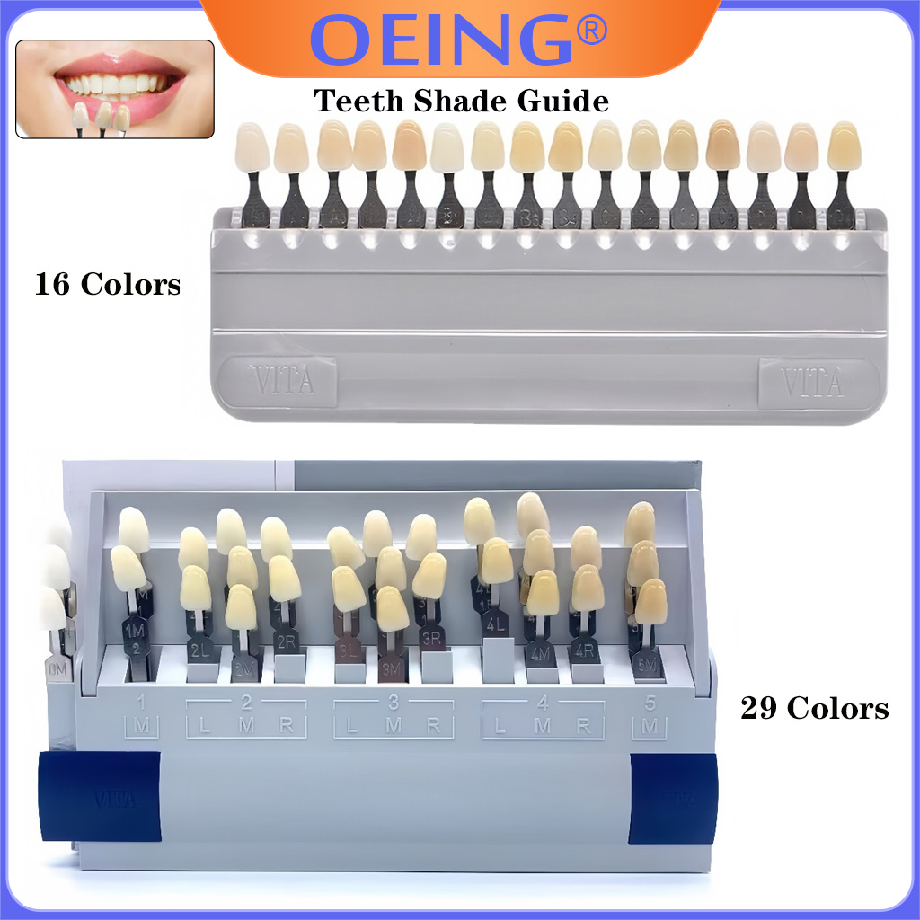 29/16 색상 치아 색상표 세라믹 비타판 치아 모델  - Teeth Whitening Kit 리뷰 및 가격