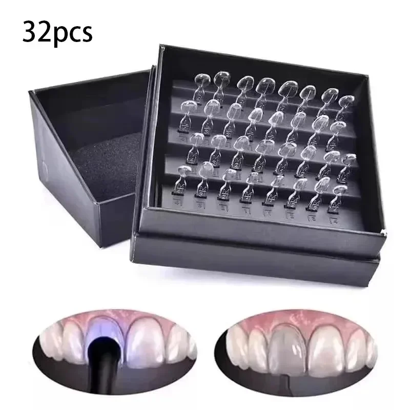 32개 치과용 베니어 몰드 키트 복합 레진 몰드 광중합 - Teeth Whitening Kit 리뷰 및 가격